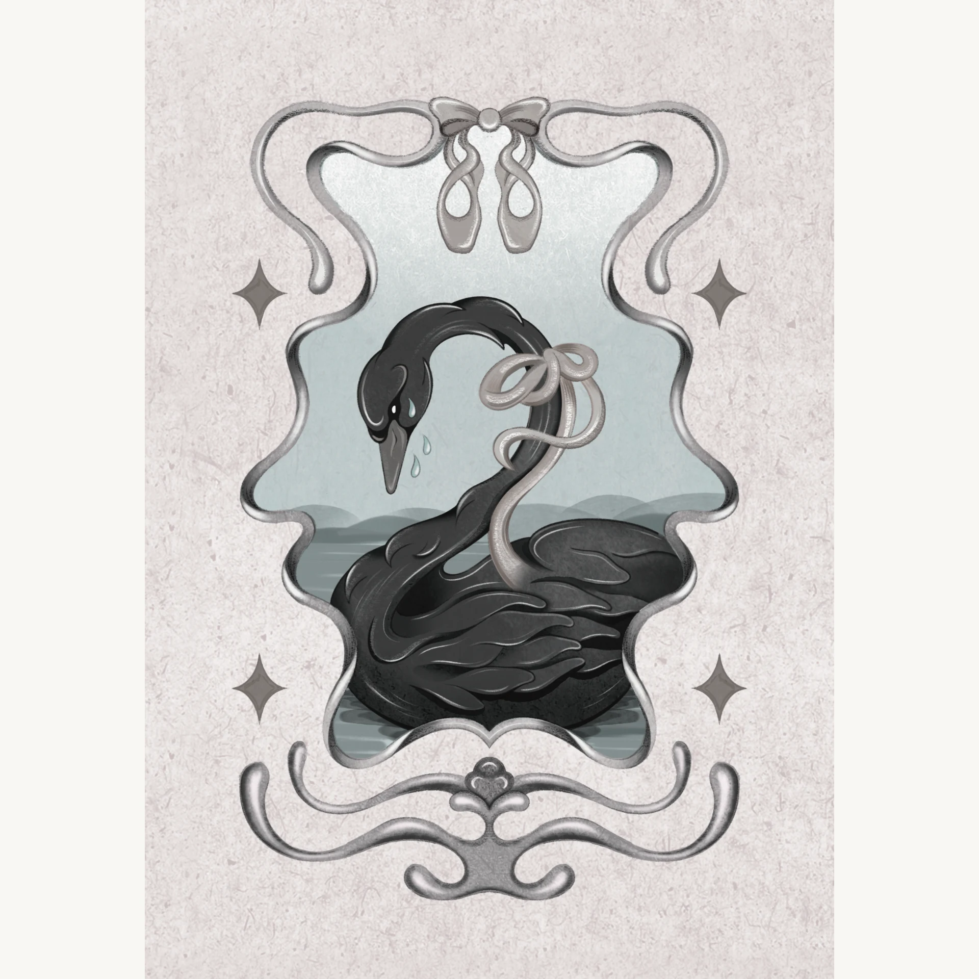 BLACK SWAN Print miniatura 2
