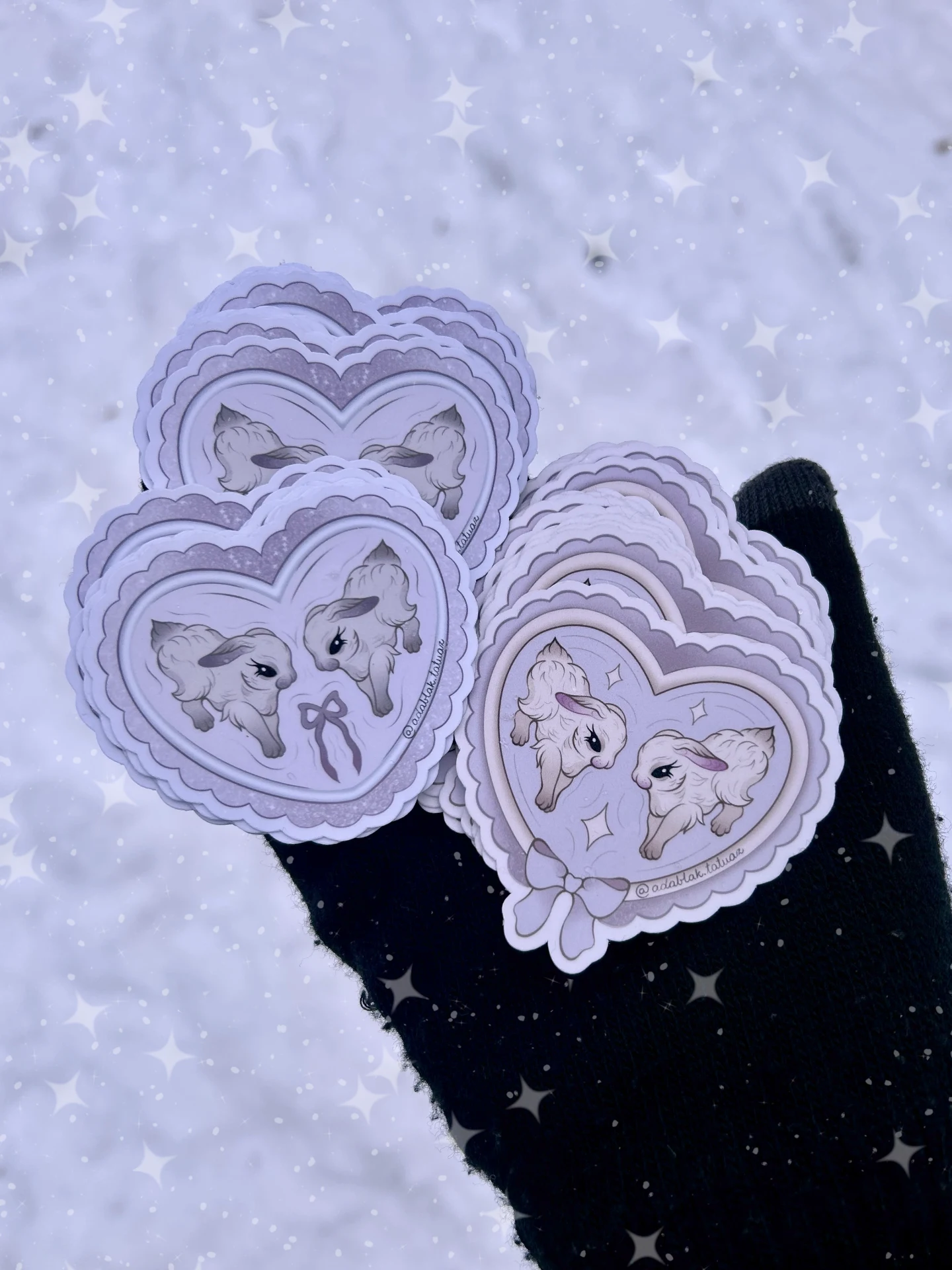 BOW BUN Naklejka