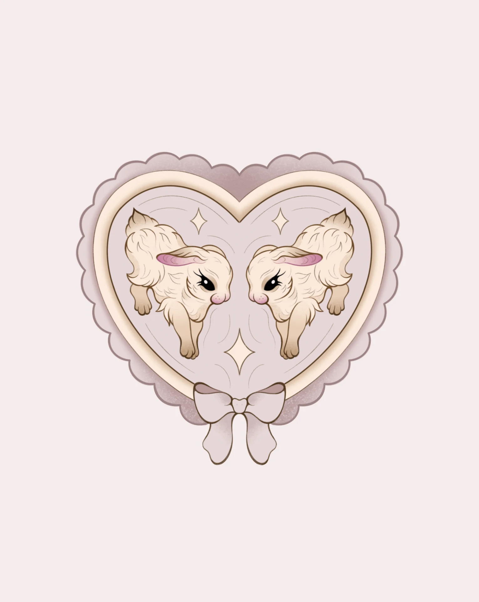 BOW BUN Naklejka miniatura 3