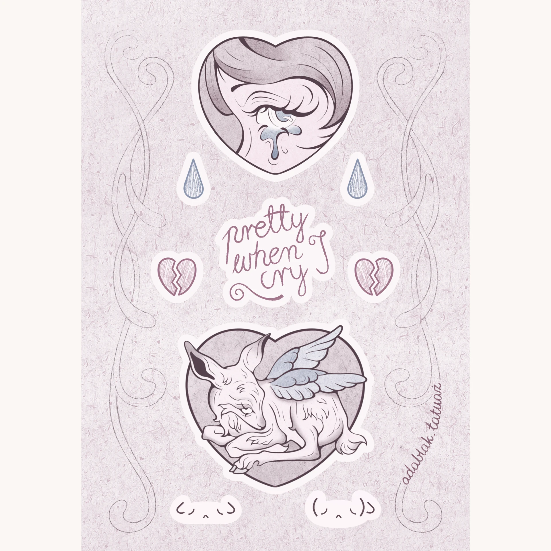 TEARY Sticker set miniatura 3