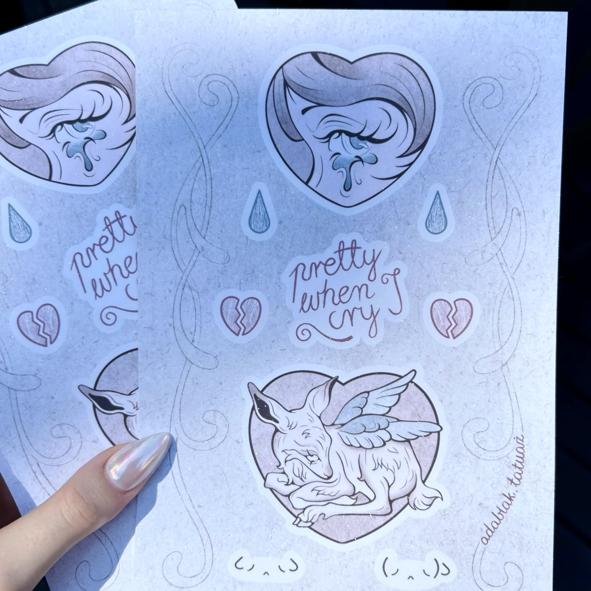 TEARY Sticker set miniatura 2