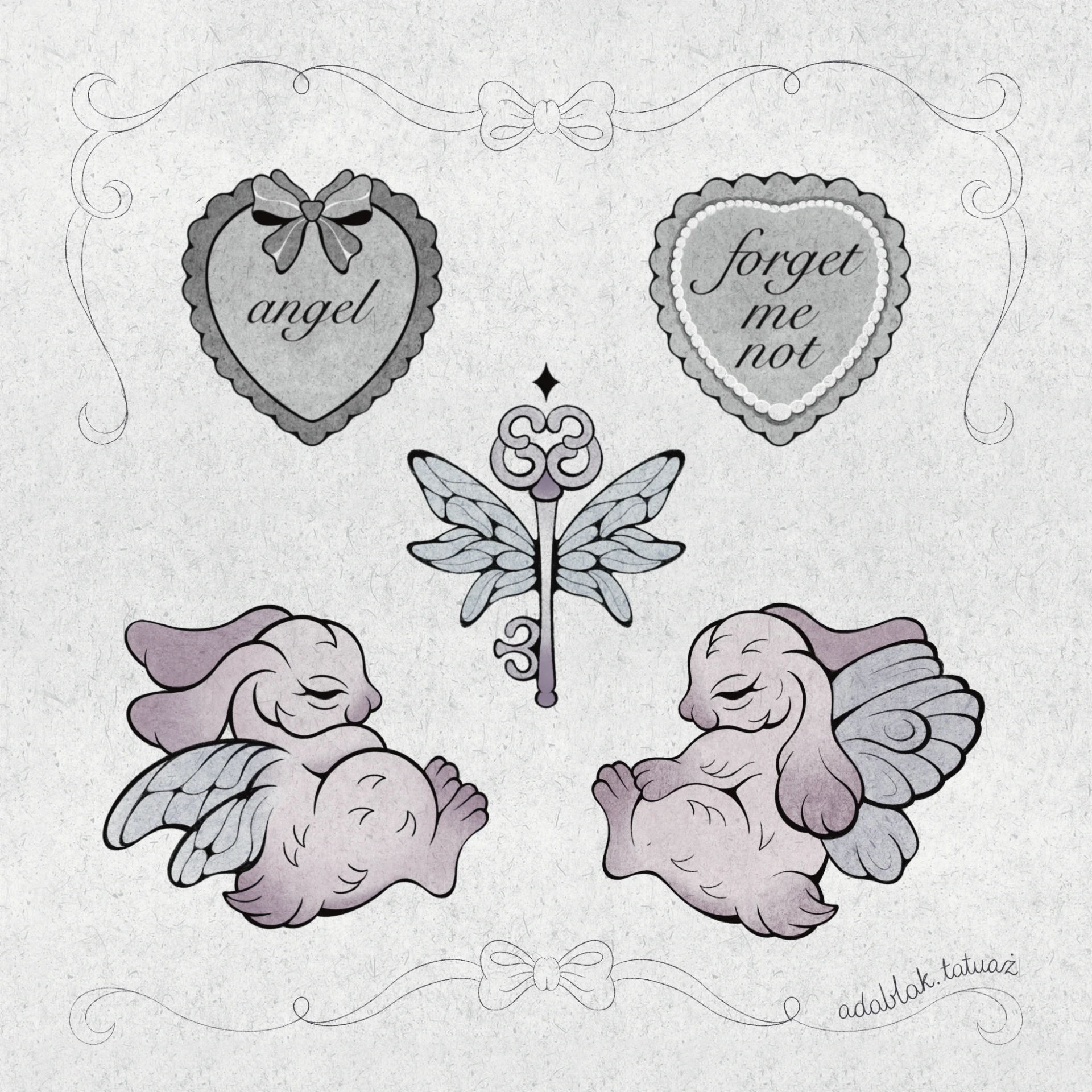 FLUFFY FAIRIES Sticker set miniatura 3