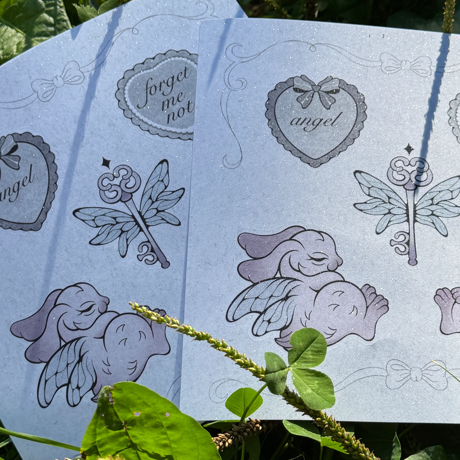 FLUFFY FAIRIES Sticker set miniatura 2