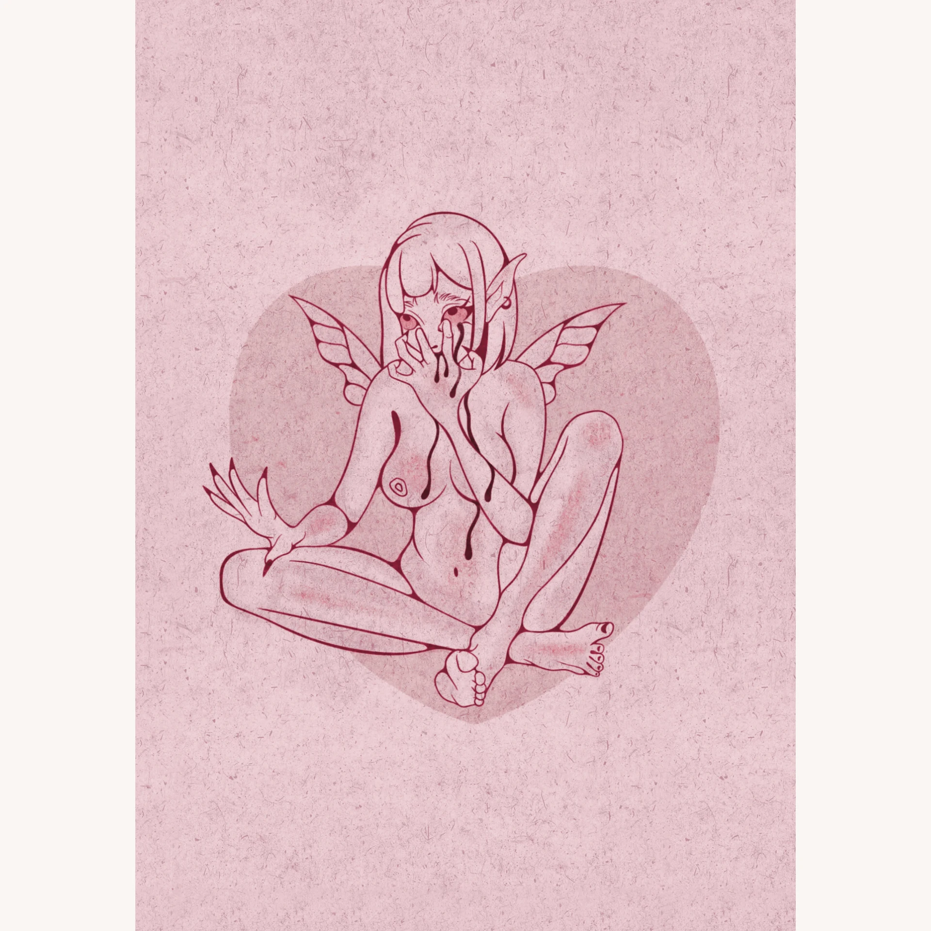 HEARTGIRL Pocztówka