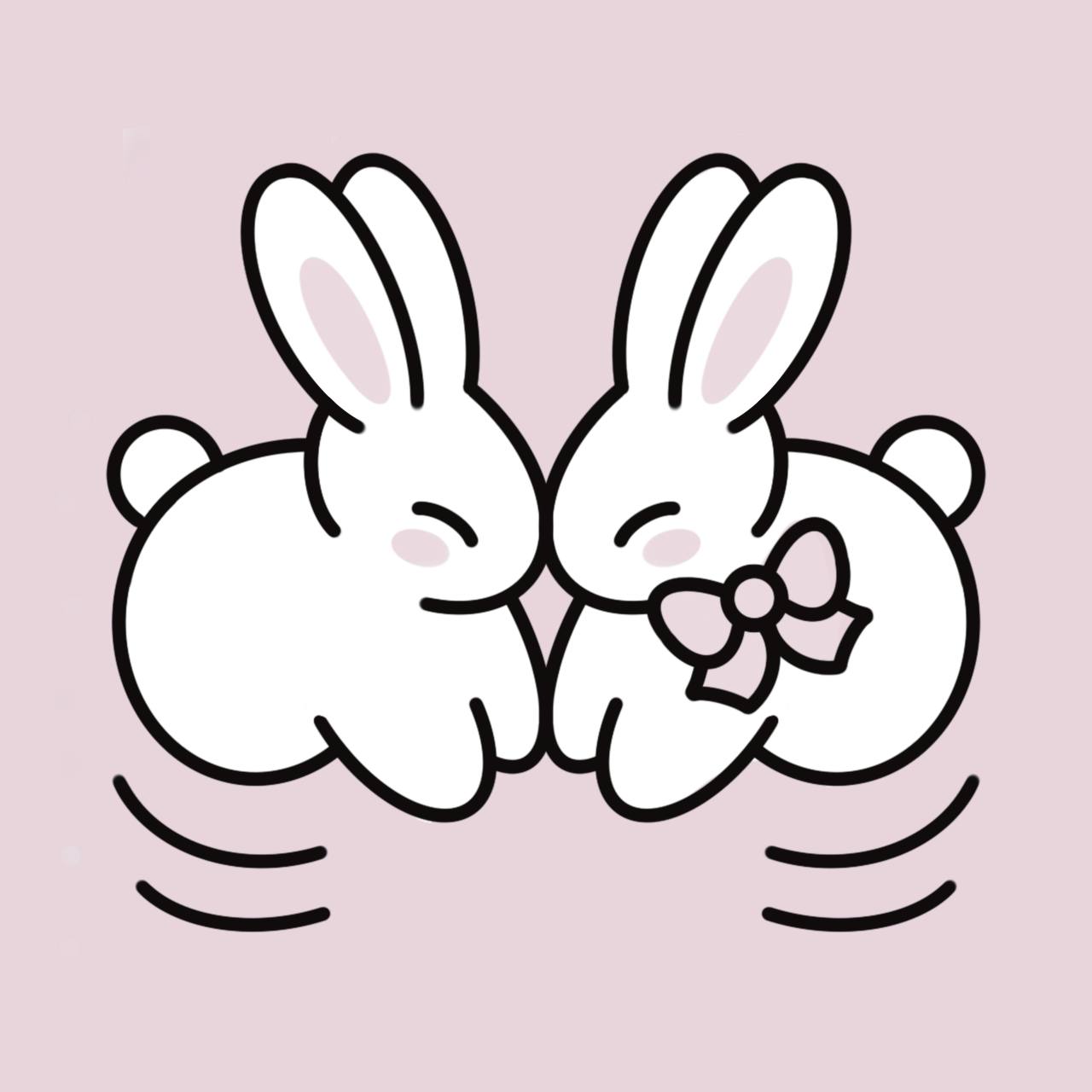 PINK BUNBUN Pin miniatura 3