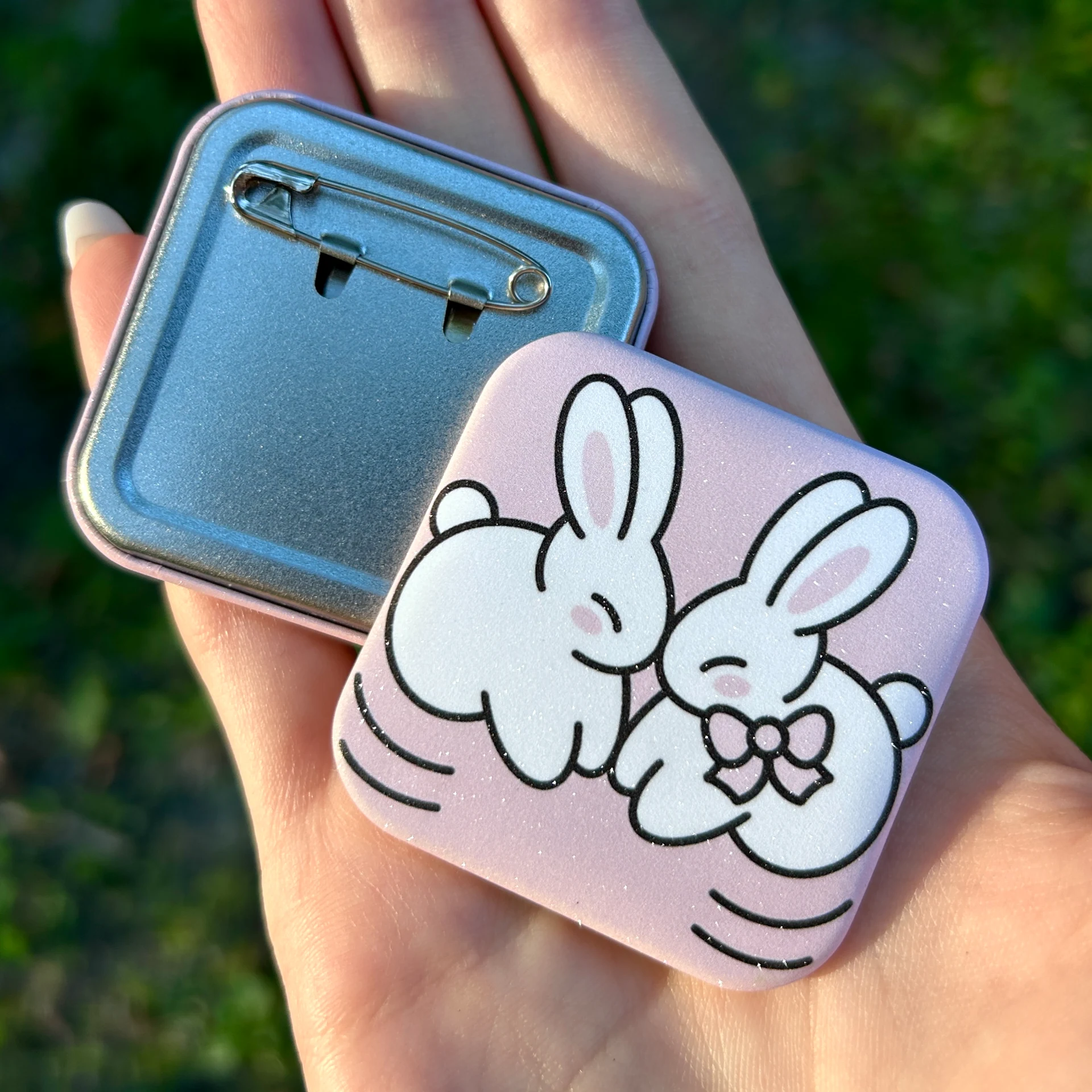 PINK BUNBUN Pin