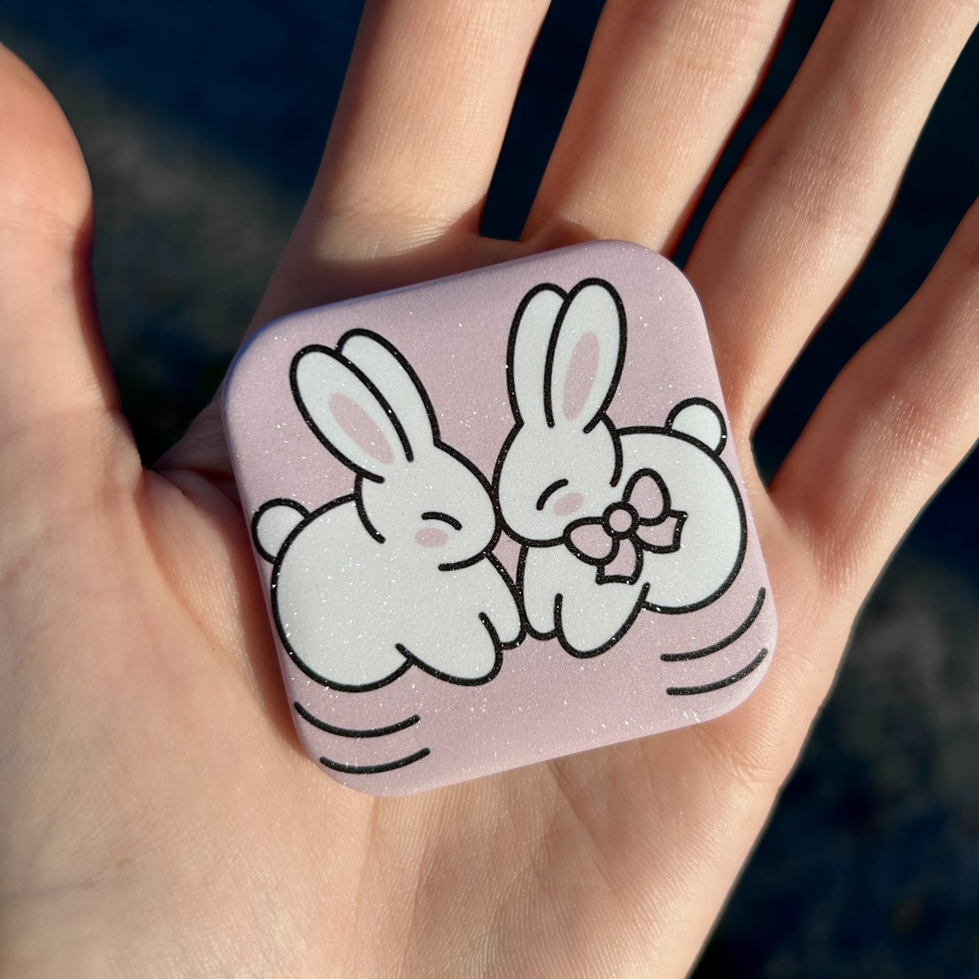 PINK BUNBUN Pin miniatura 2