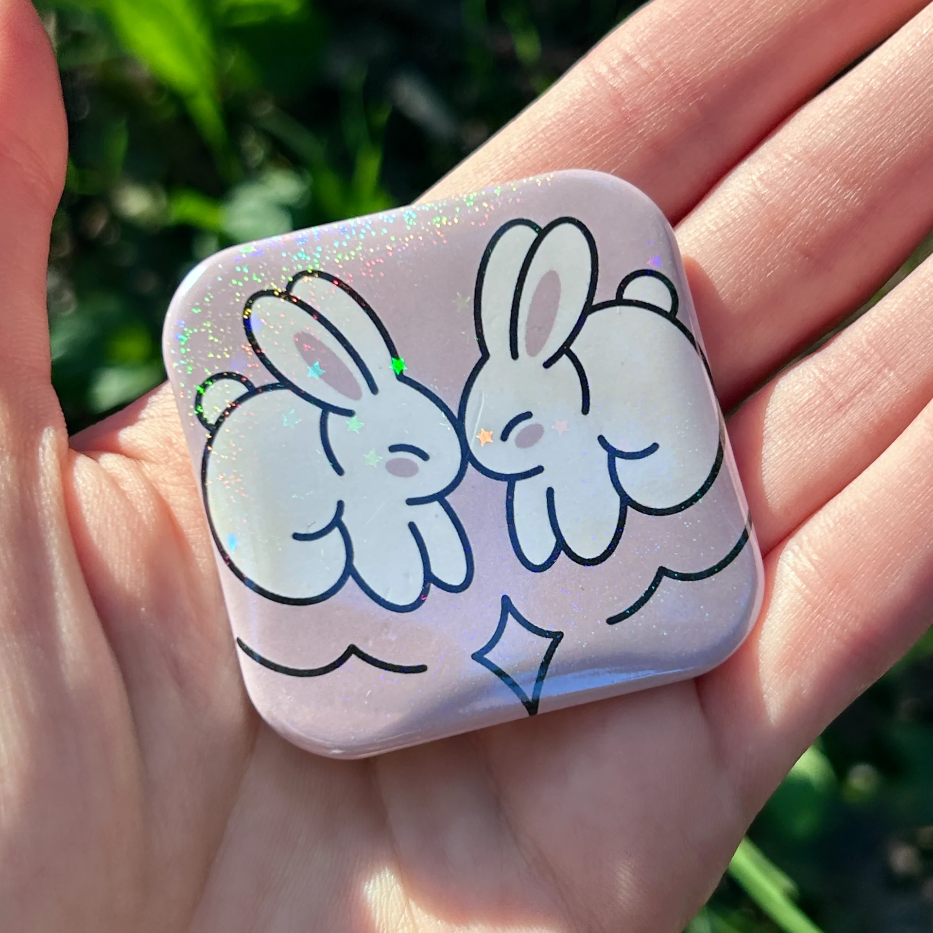 PURPLE BUNBUN Pin